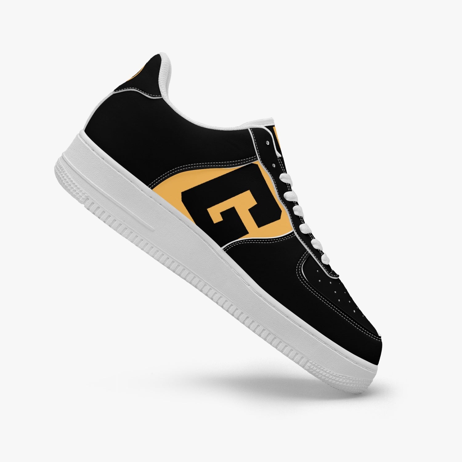 GFACE AF1 Low-Top Leather Sports Sneakers