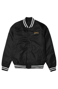 Mens Gface Varsity Embroidered Bomber Jacket 