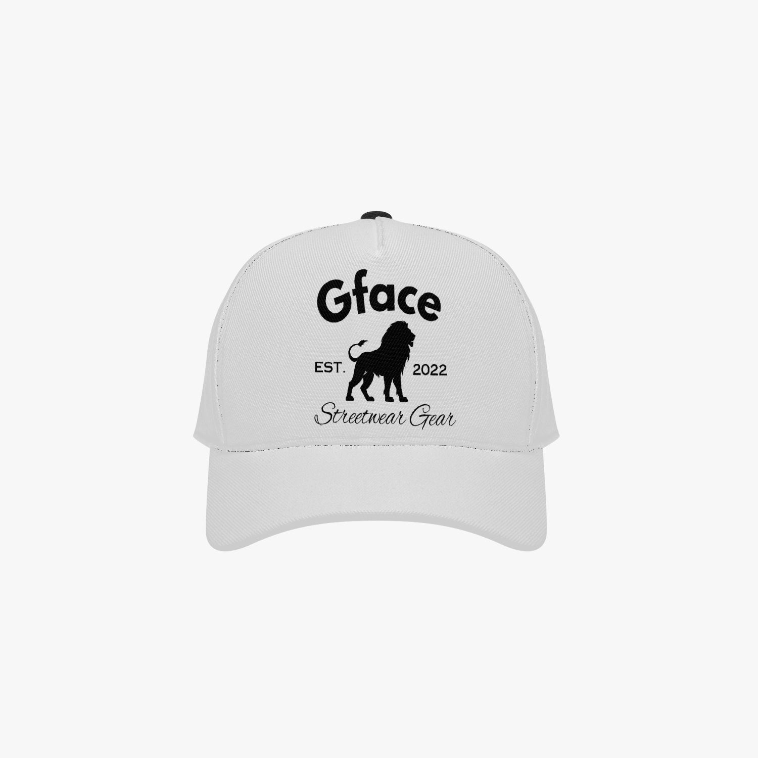 WHITE GFACE Sports Cap