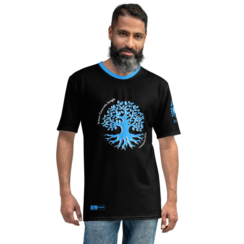 Men's t-shirt Gface Blue Urban Concrete Jungle