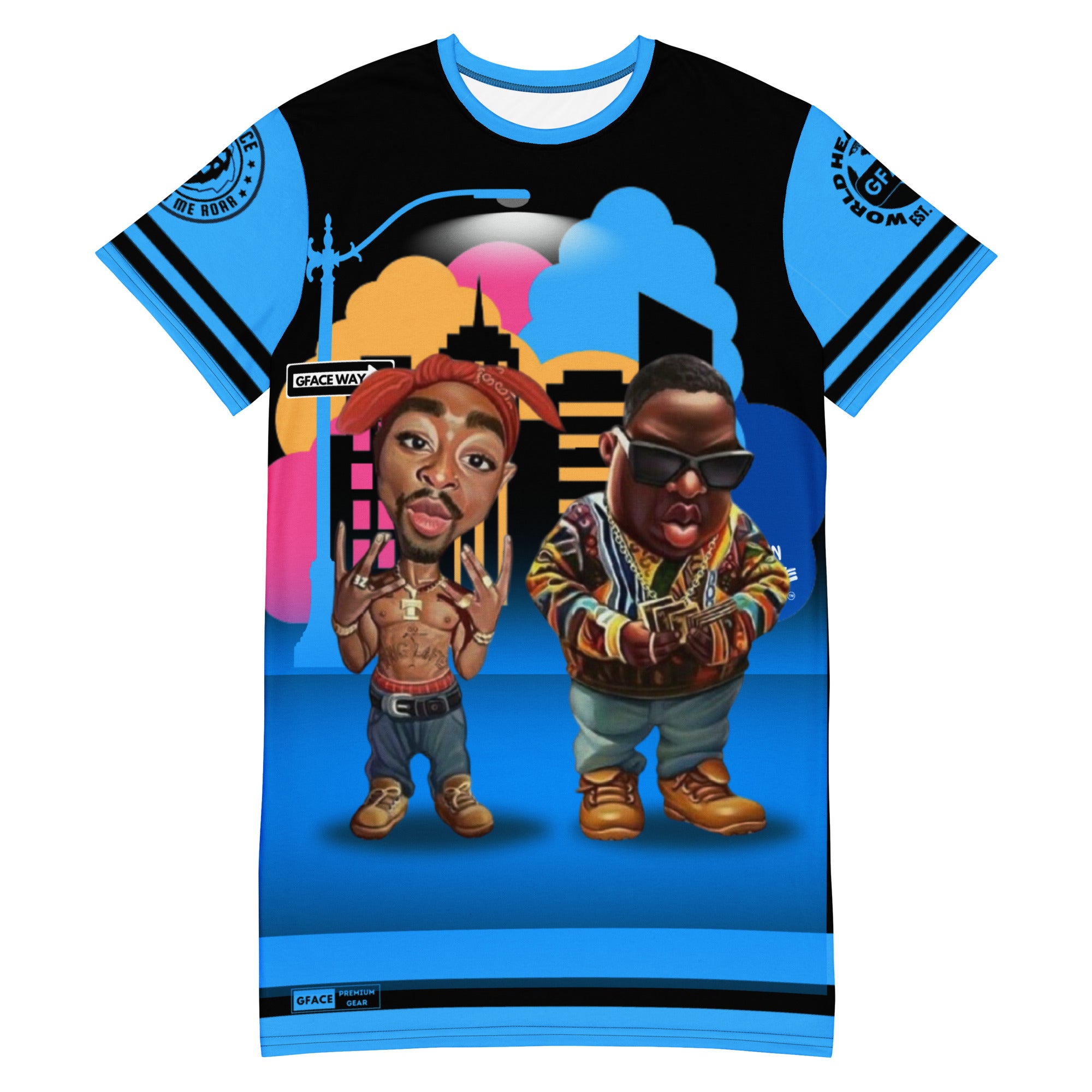 Gface Sporty T-shirt Dress 2-pac & Biggie