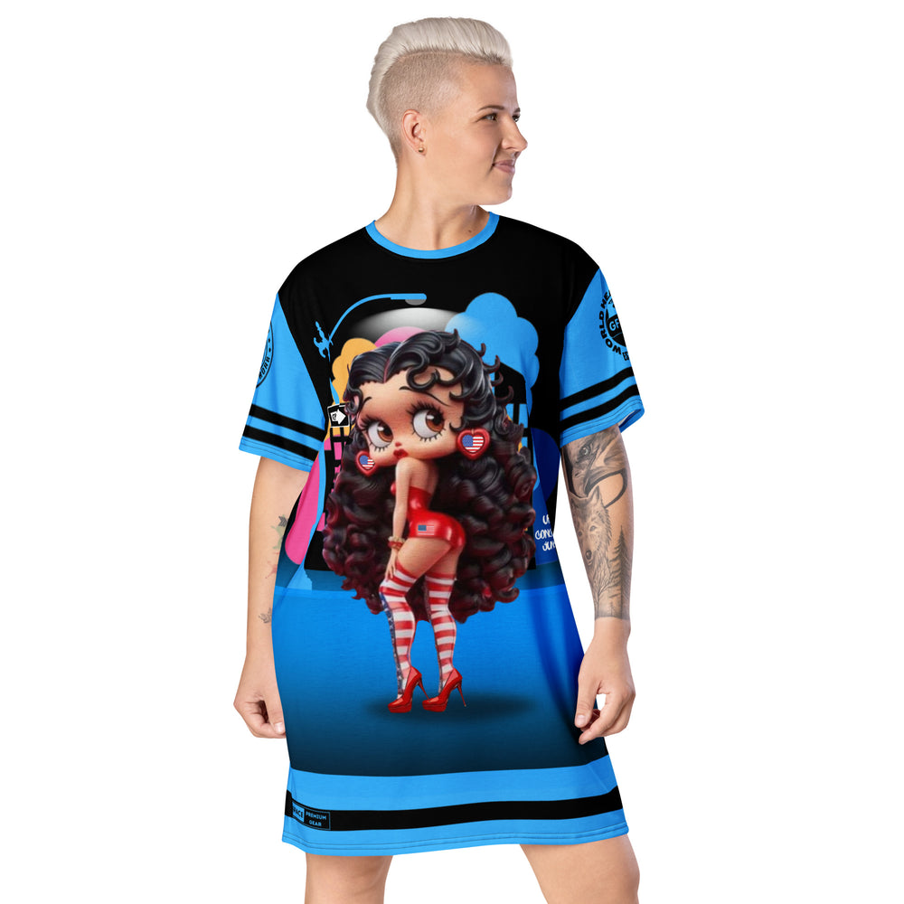 Gface T-shirt Dress Betty Boop USA