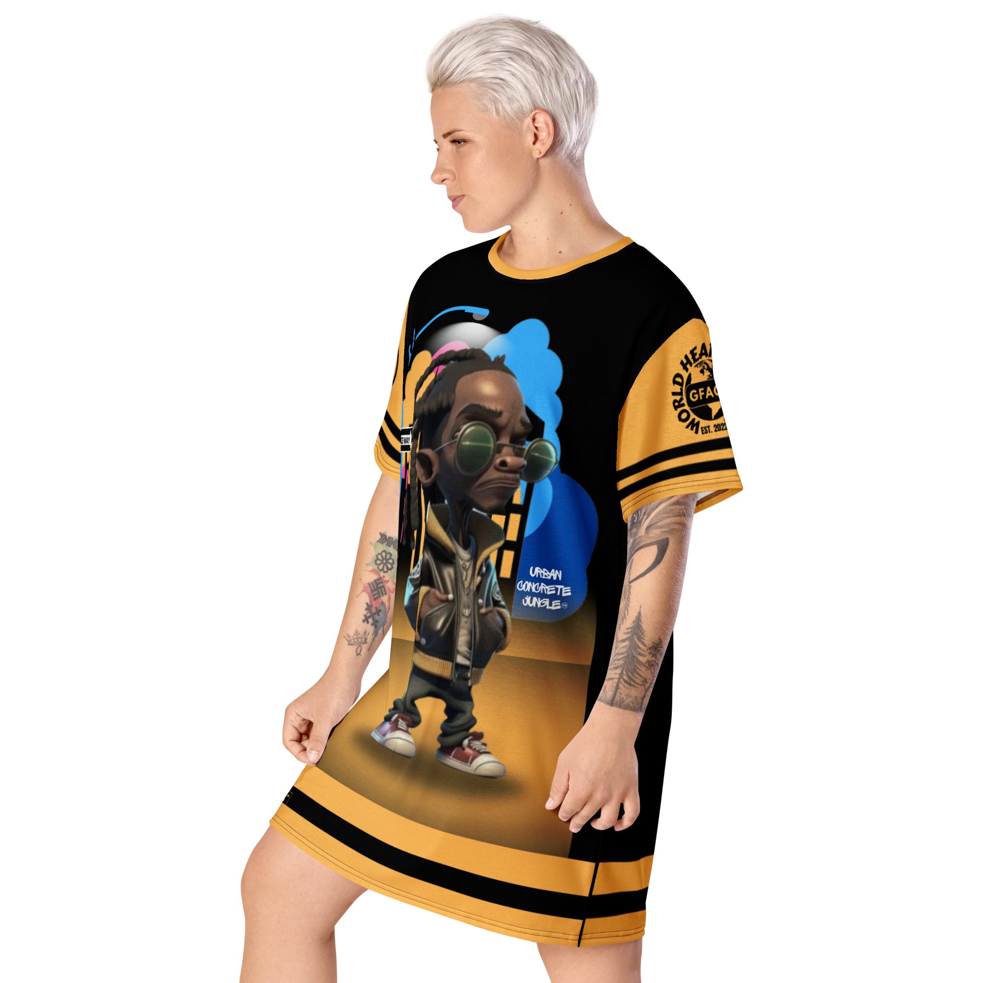Gface Sporty T-shirt Dress Snoop