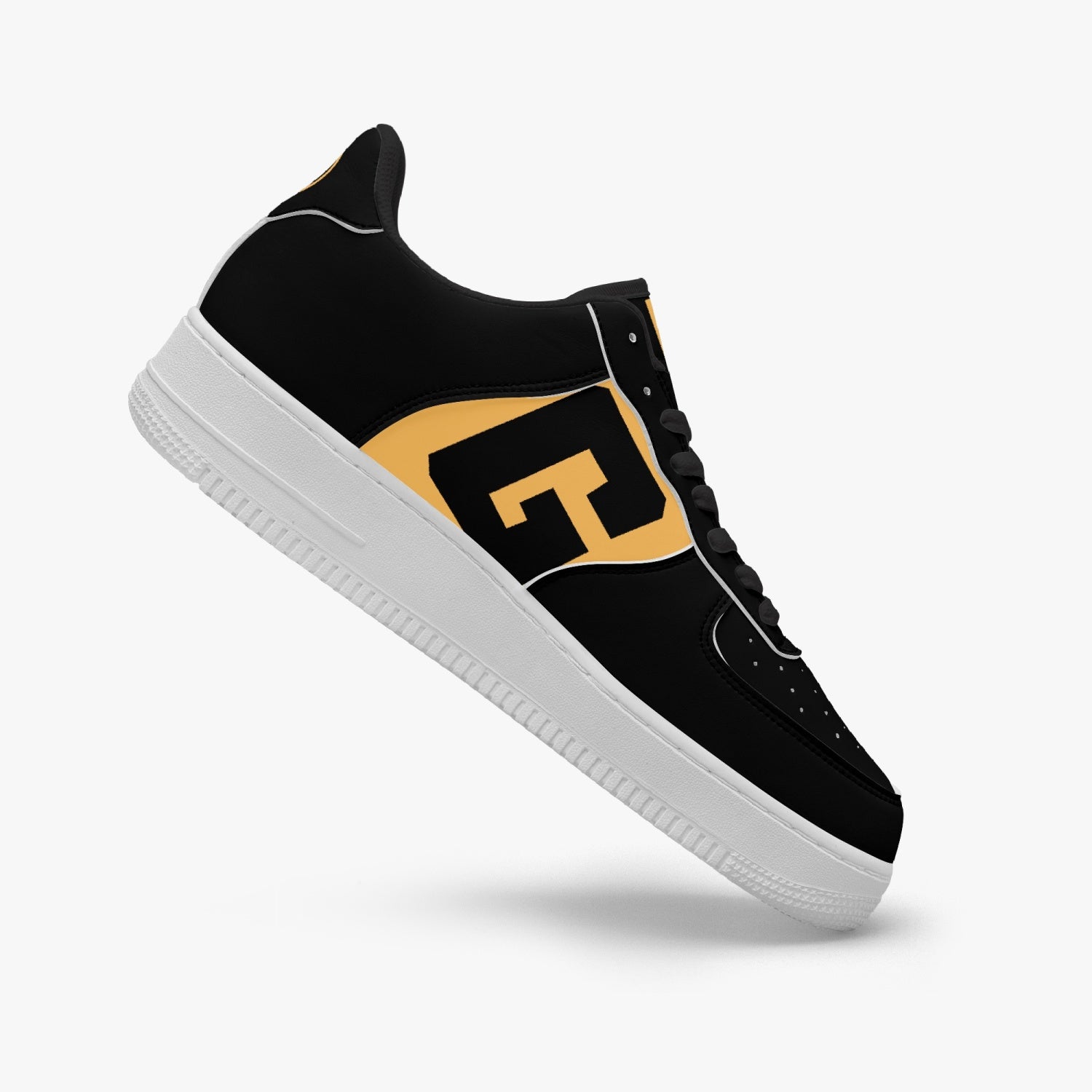 GFACE AF1 Low-Top Leather Sports Sneakers