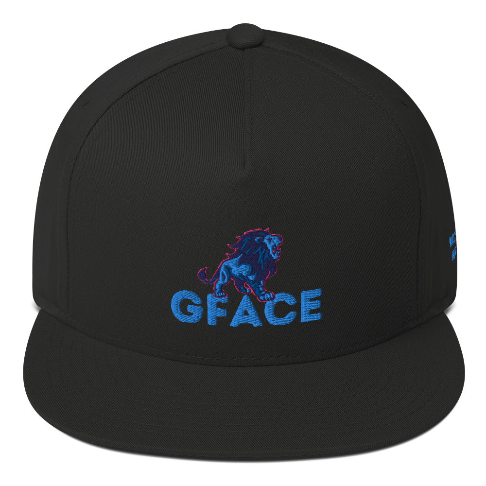 Flat Bill Cap Gface Lion Logo (MULTIPLE COLORS)