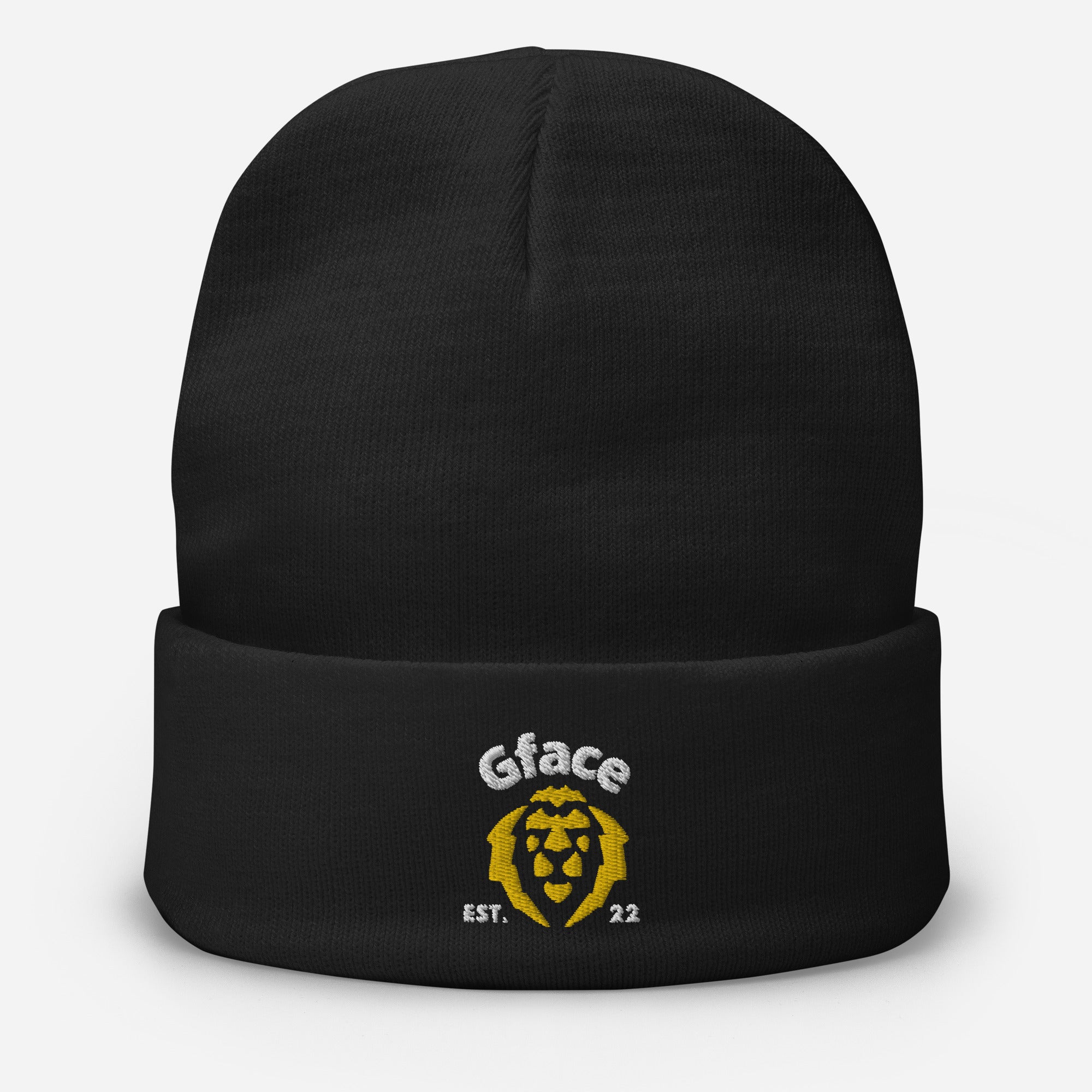 Gface Embroidered Beanie Lion Logo