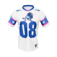 Unisex White GFACE Swag Sports Jersey World Hear Me Roar 