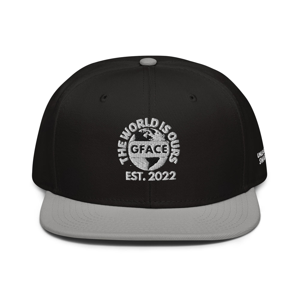 Snapback Cap Gface White The World Is Ours