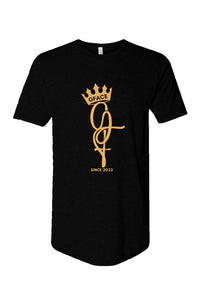 Cotton Long Body Short Sleeve Crew Gface Royal Kin