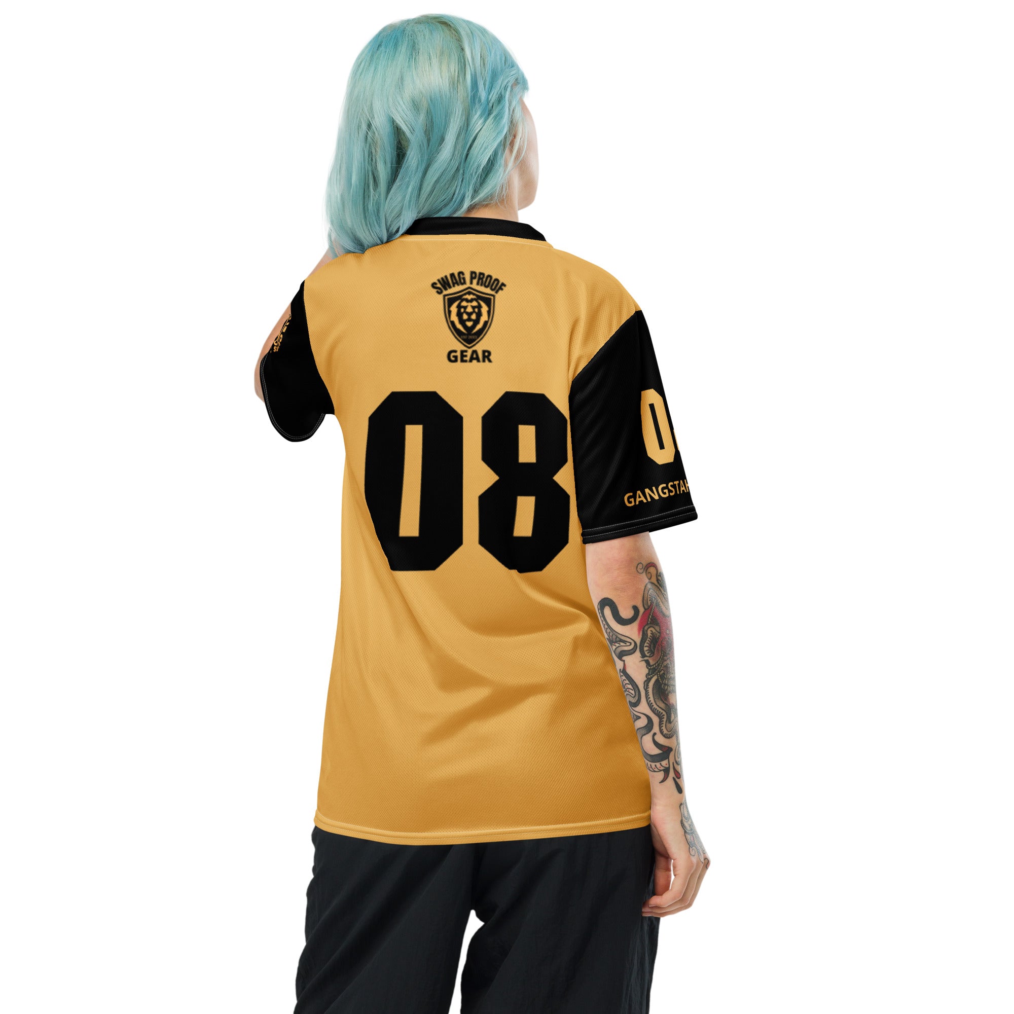 Unisex sports jersey Gangstahood Usa Player Queen Swag