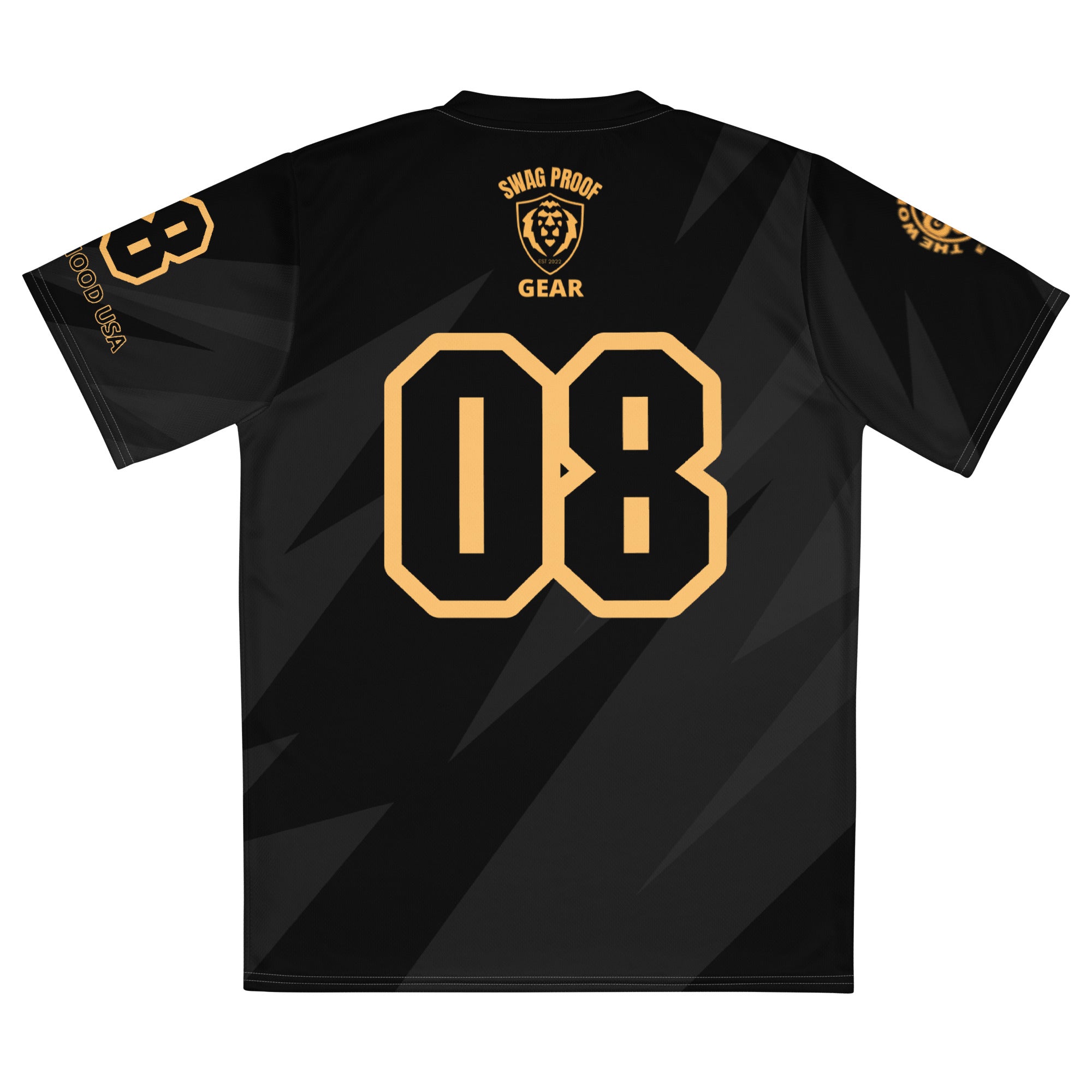 unisex sports jersey Gangstahood Usa Player King Swag