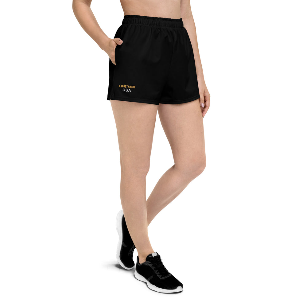Women’s Recycled Athletic Gangstahood Usa Shorts