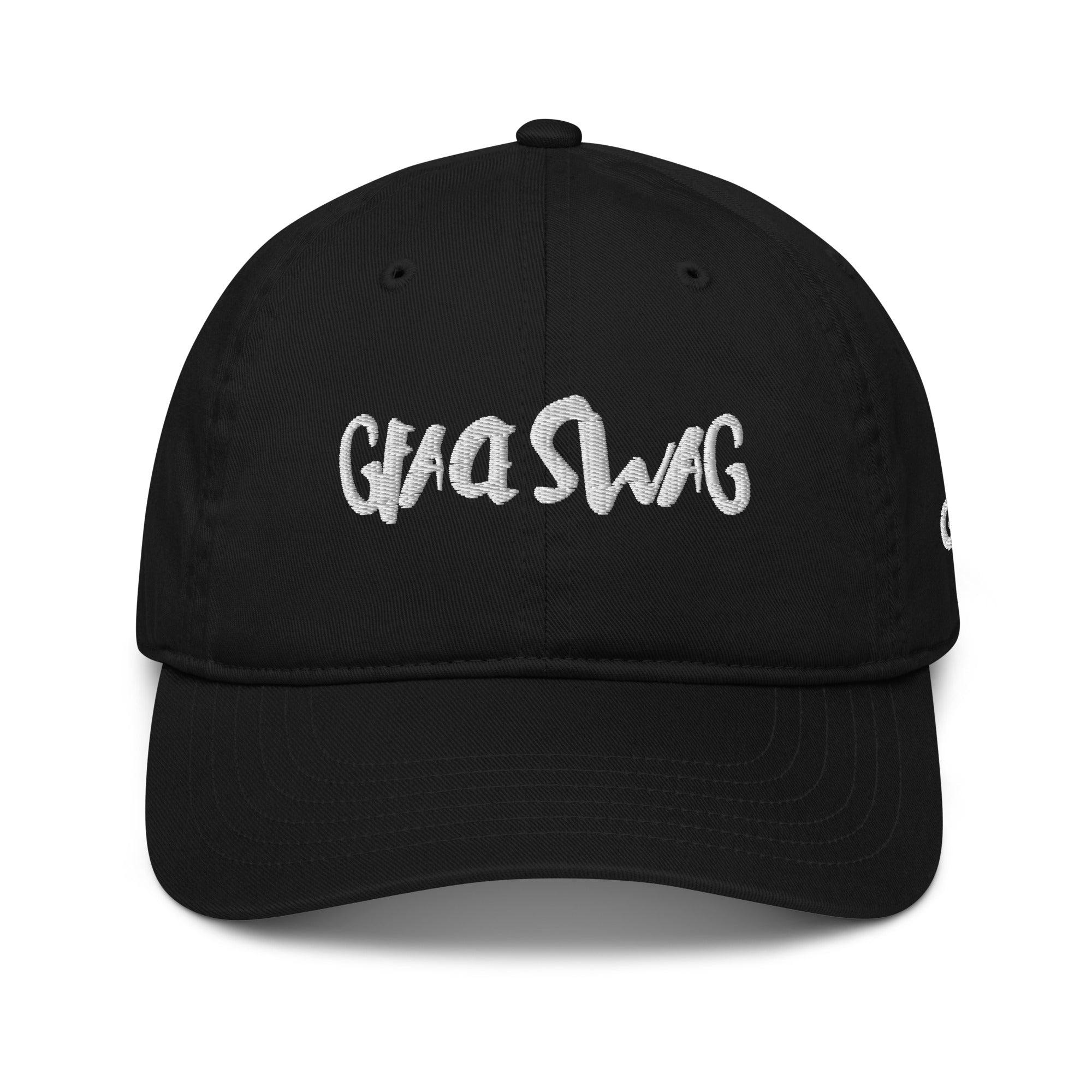 Organic black dad hat Gface Swag