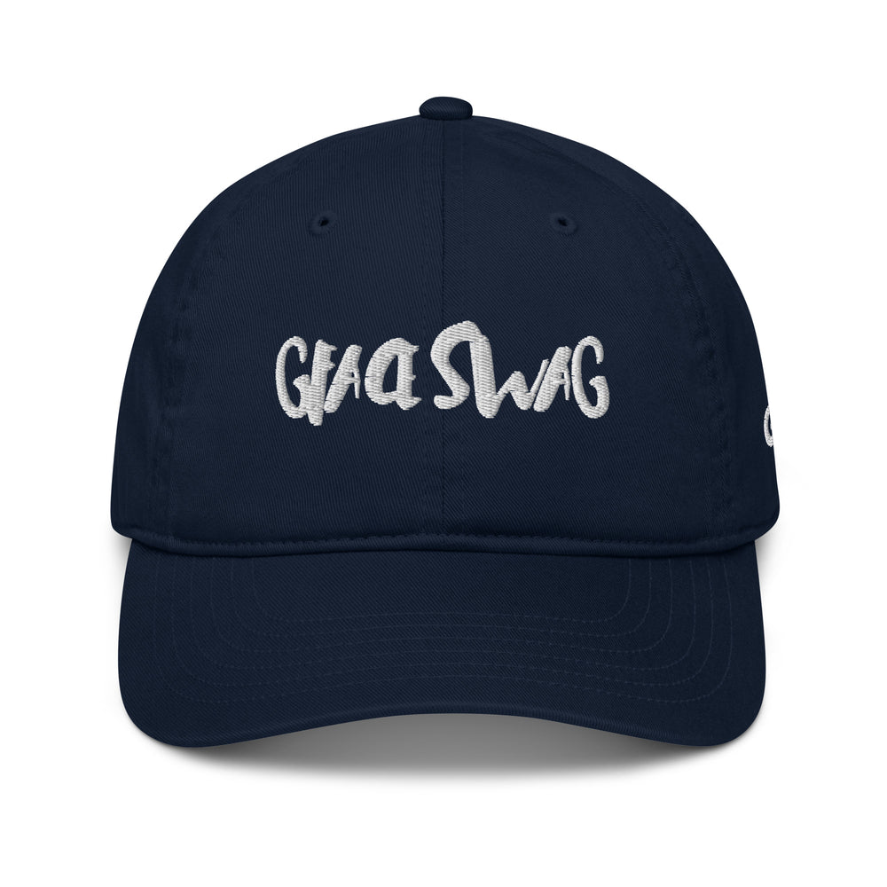 Organic blue dad hat Gface Swag
